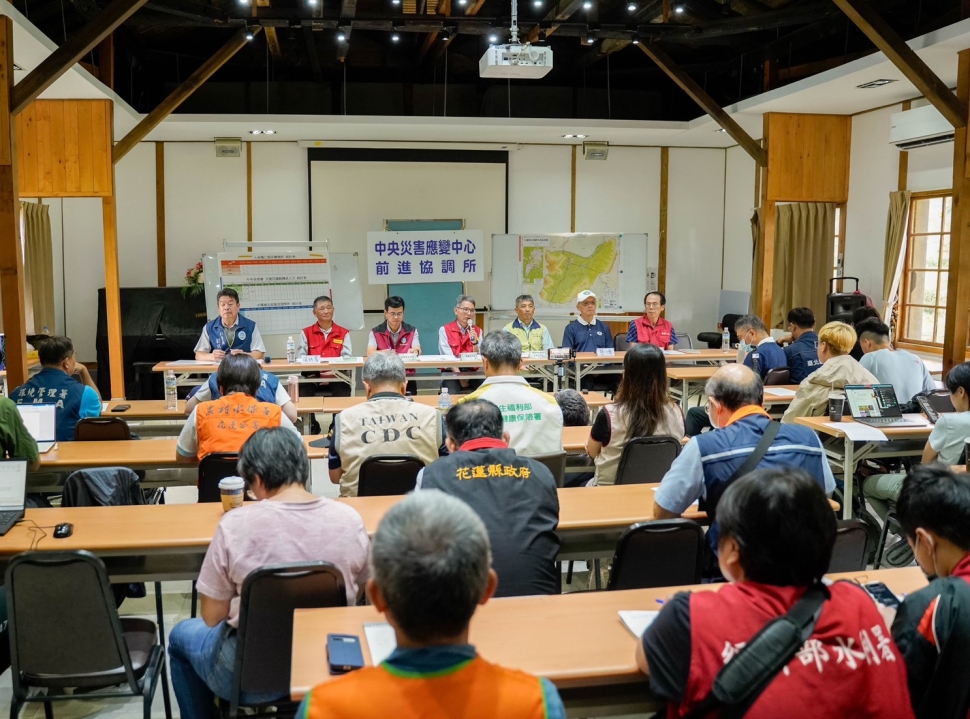 賴總協調官：兩週完成防洪設施加固 持續動員部會資源 提供民眾支持 加速家園復原