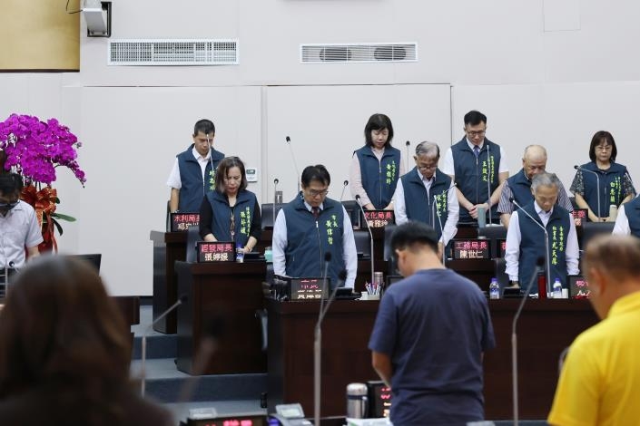 台南市議會第4屆第6次定期會開幕 黃偉哲：市民協助花蓮災區親友將研擬補助機制支持
