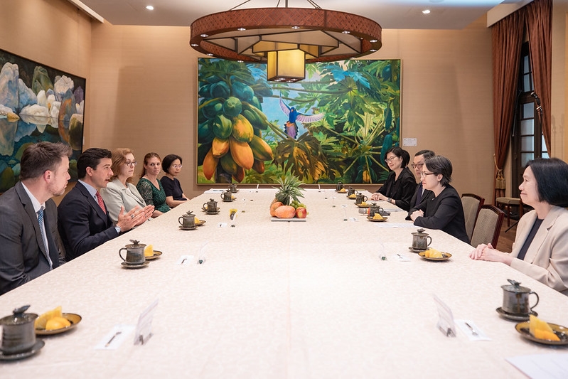 副總統接見美國農業部次長　盼臺美持續推動農業合作共創繁榮