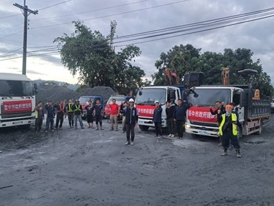 同島一命！台中隊接力投入花蓮救災任務 堅定守護災區傳遞希望