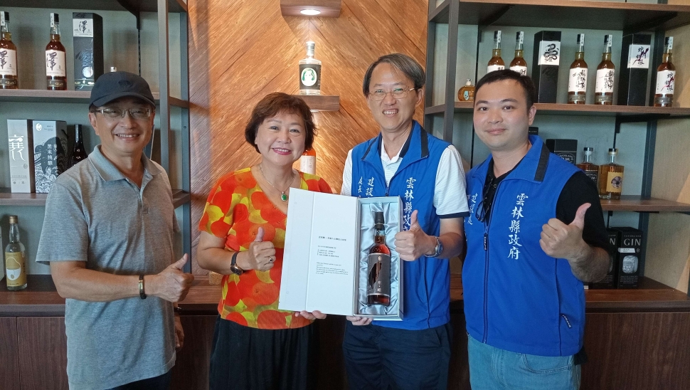 虎尾釀酒廠「米釀威士忌」榮獲經濟部2025金點設計獎