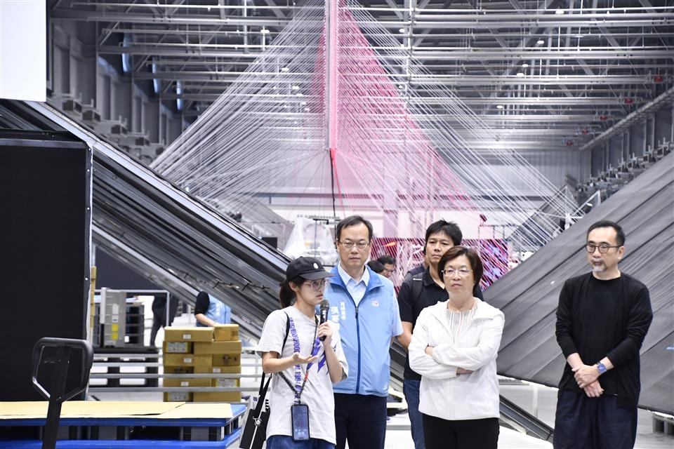 設計展在彰化倒數6天！ 視察彰南展區「冠軍行」