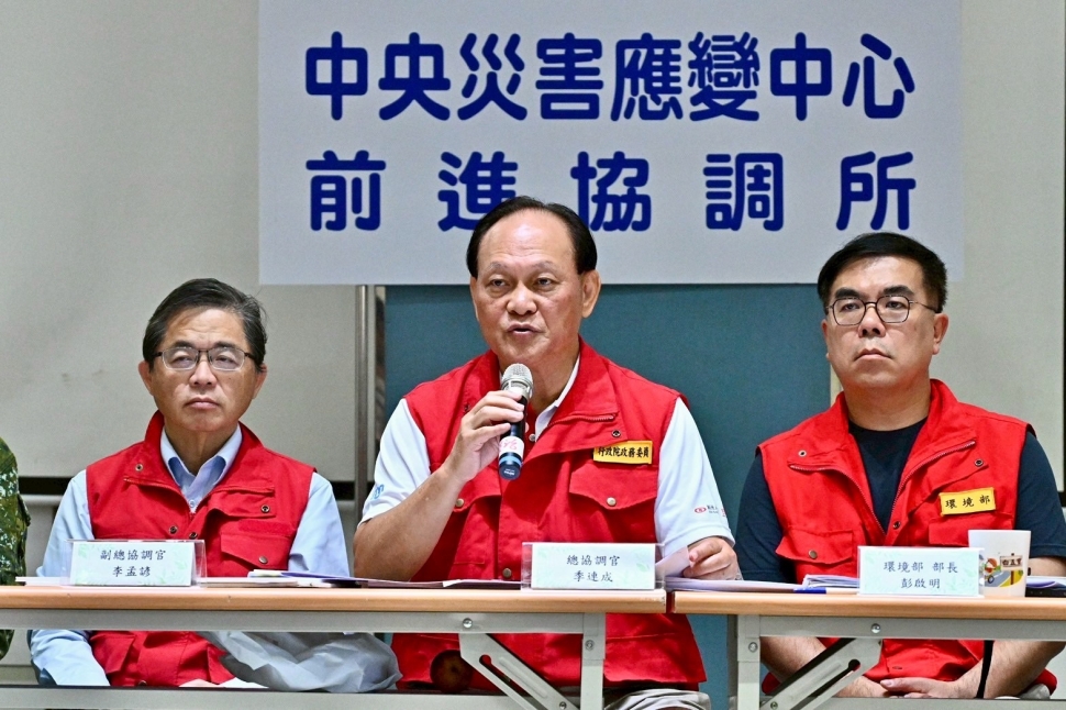 季總協調官：加速側溝清理、強化校園復建 讓學生和居民早日恢復正常生活