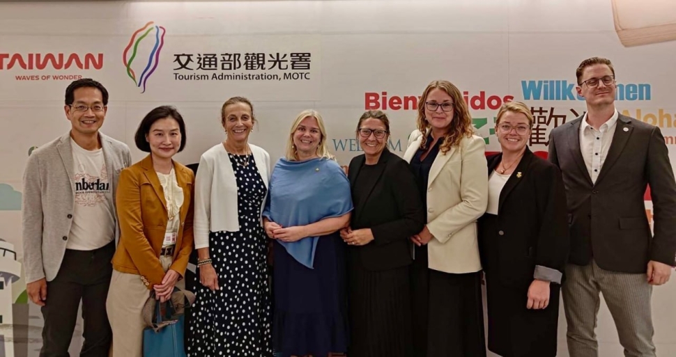 外交部誠摯歡迎「台瑞典國會議員協會」跨黨派訪問團訪台