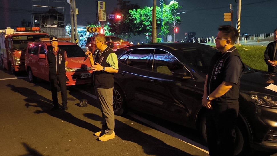 中市警消共同守護市民安全 杜絕違法施放爆竹