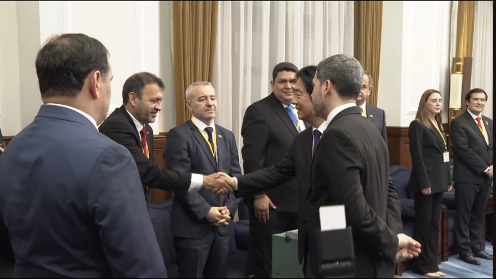 總統接見巴拉圭眾議院議長　期待攜手面對新時代挑戰　為全球做出貢獻