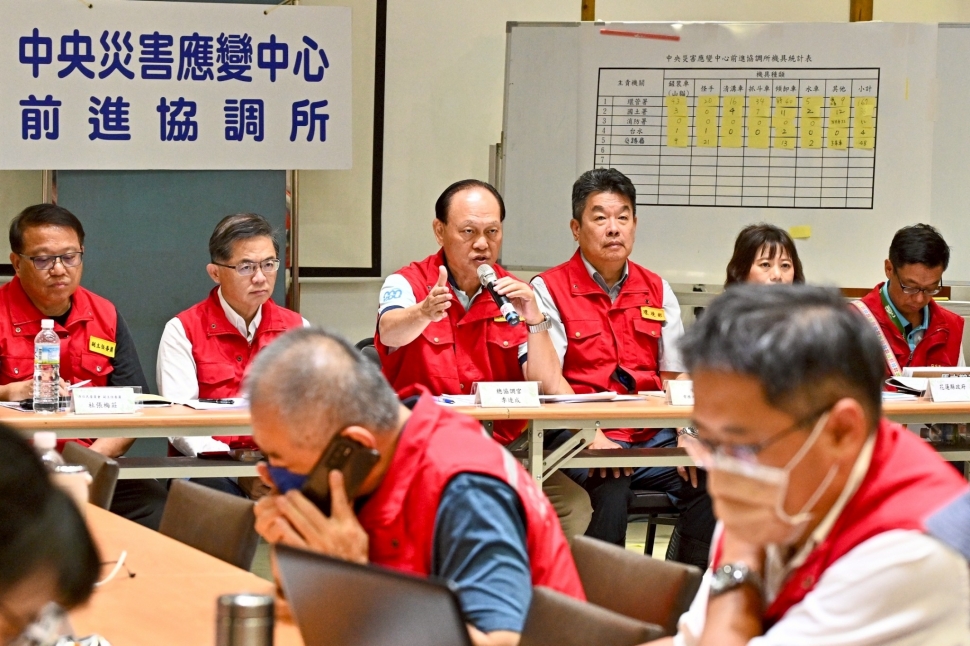 季總協調官：目標10/15前全面完成災區側溝清理 盡快恢復居民正常生活