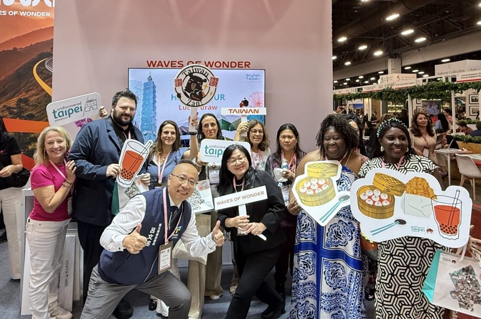 「Undiscovered Taipei」亮相美國IMEX America　臺北搶攻會展市場、創造順道觀光效益