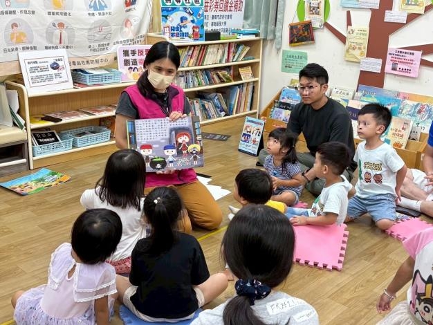 南市毒防推動繪本反毒教育 從家庭扎根守護兒少