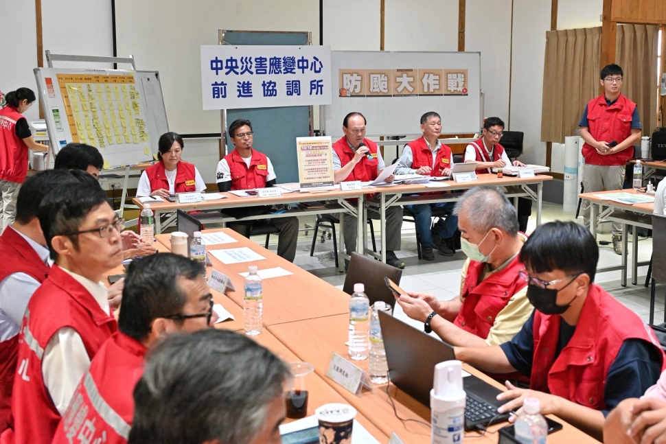 花蓮警戒區今實施疏散撤離演練 季總協調官：採「車輛到、裝備到、物資到」演練模式 全面巡檢執行情形