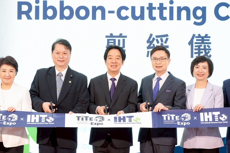 總統出席國際五金工具博覽會　盼持續發揮創新精神　邁向智慧製造的國際新典範