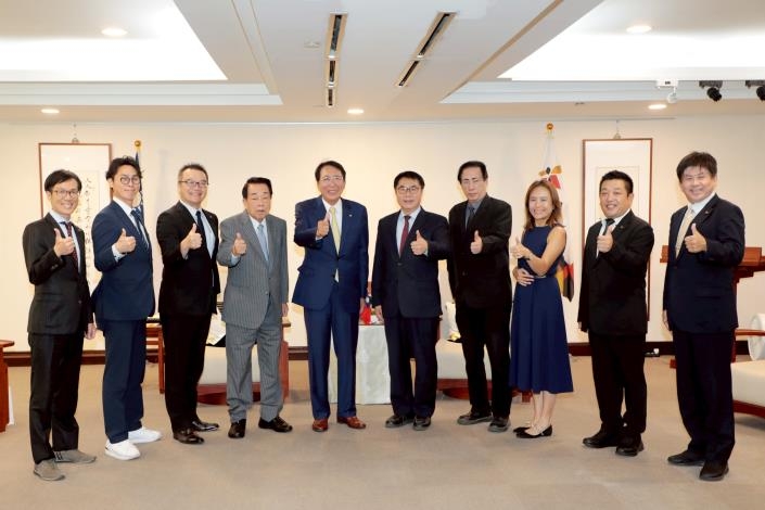 有朋紛自遠方來 黃偉哲歡迎石川縣白山市與靜岡縣藤枝市訪問團