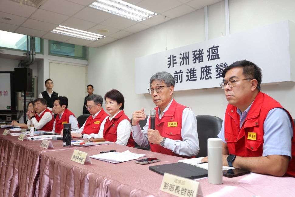 卓揆宣布五大防疫作戰計畫 全力將疫情限縮在最小範圍、不影響國人正常生活