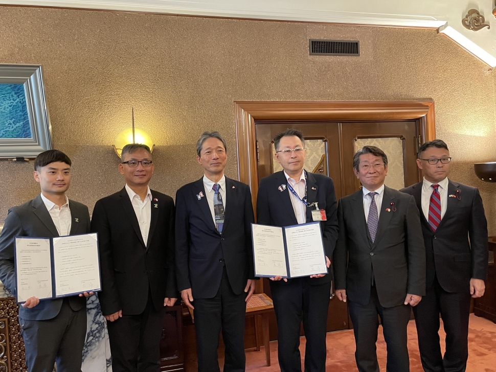 臺北市與日本名古屋市簽署防災合作備忘錄　深化城市防災交流與合作