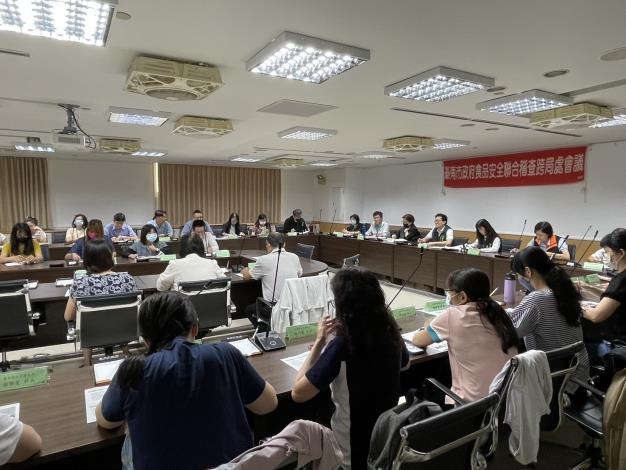 因應非洲豬瘟疫情，南市召開食安會議，強化後市場及餐桌端管理