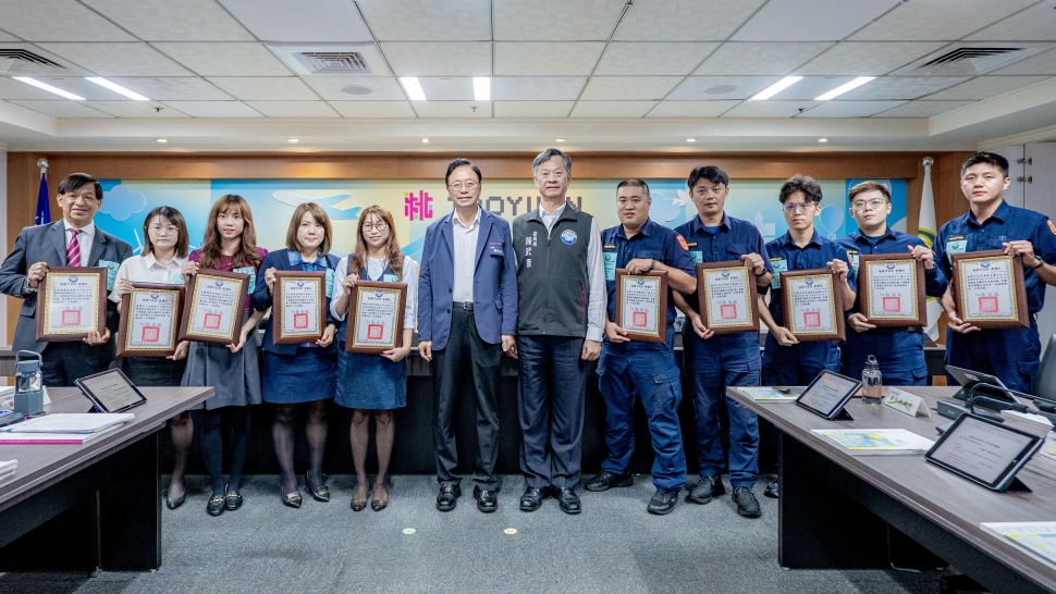 114年9月警銀合力攔阻詐騙4,335萬餘元　張市長表揚15位有功人員