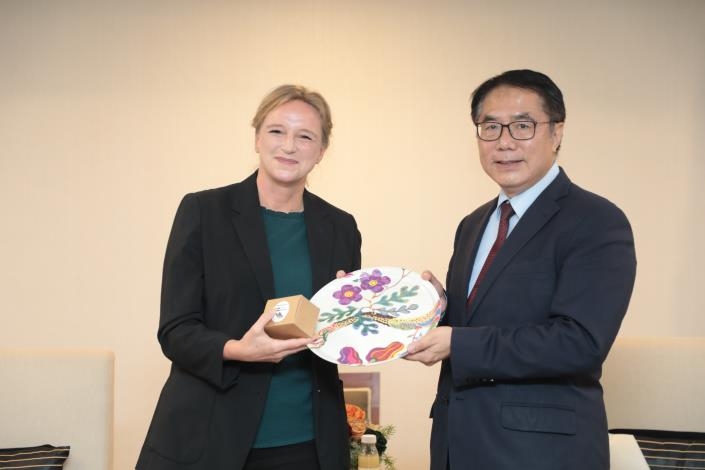 瑞典駐台代表拜會南市府 肯定台南永續城市成果盼深化合作