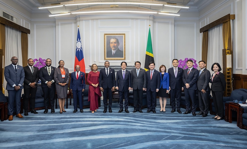 總統會晤克國總理伉儷　盼兩國持續深化互惠共榮的夥伴關係