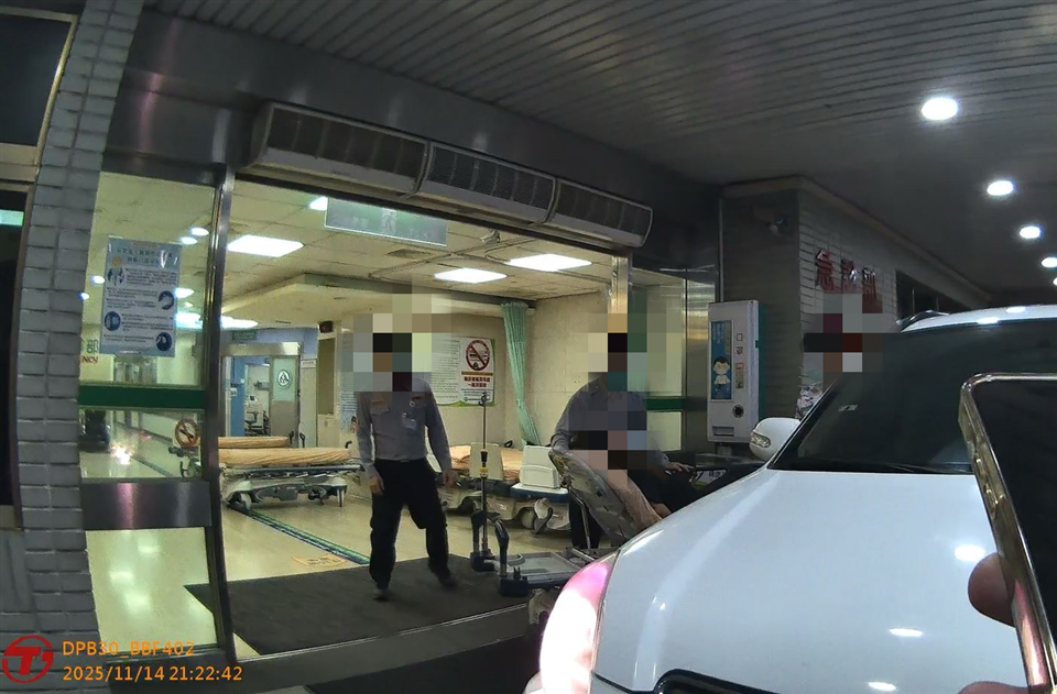 孕婦劇痛急產！彰警鳴笛開道5分鐘到達醫院