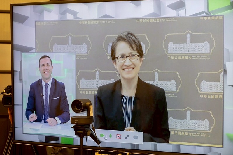 副總統接受立陶宛網路媒體「15min」視訊專訪