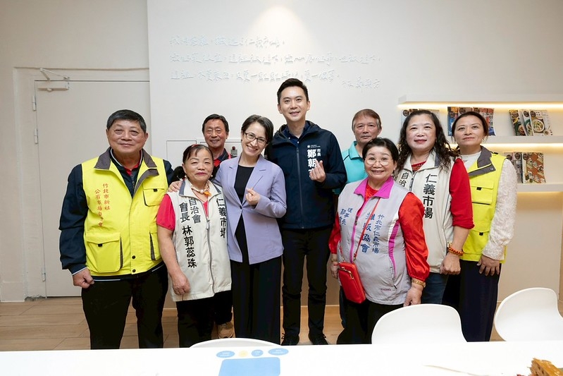 副總統參訪竹北仁義市場　肯定市場改造樹立典範及改善人民生活