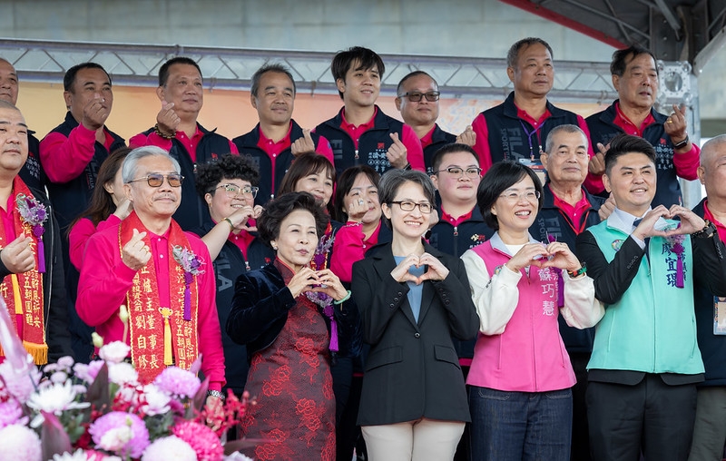 樹林濟安宮總醮壇點燈開幕　副總統盼發揮地方宮廟力量推廣防災士制度　讓國家越來越好