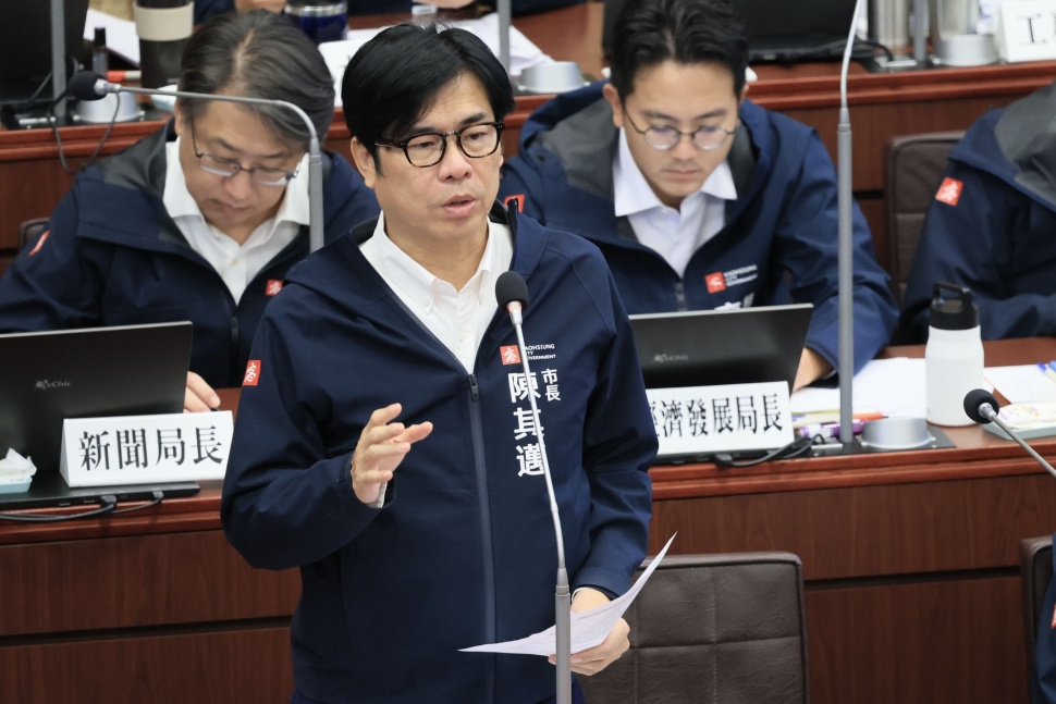 議員關切非法定社福預算增加 陳其邁：因應人口結構老化 市府財政可負擔