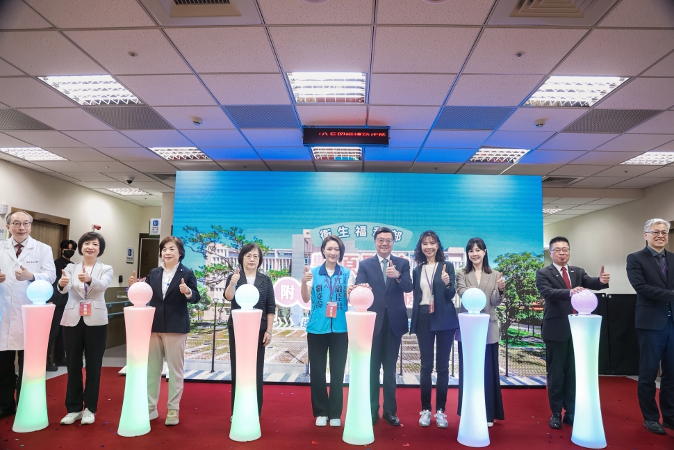 豐原醫院附設后里綜合長照機構啟用 卓揆：提高中部地區醫療與長照服務量能 創造「30分鐘生活圈」