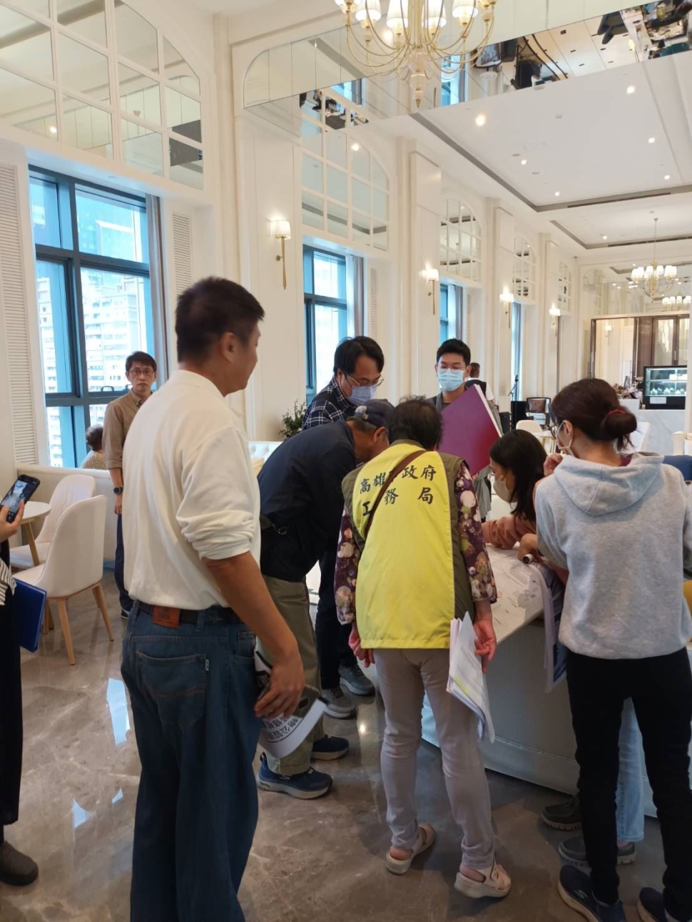 前鎮區大樓公共設施未申請裝修 市府工務消防啟動聯合稽查嚴格查處