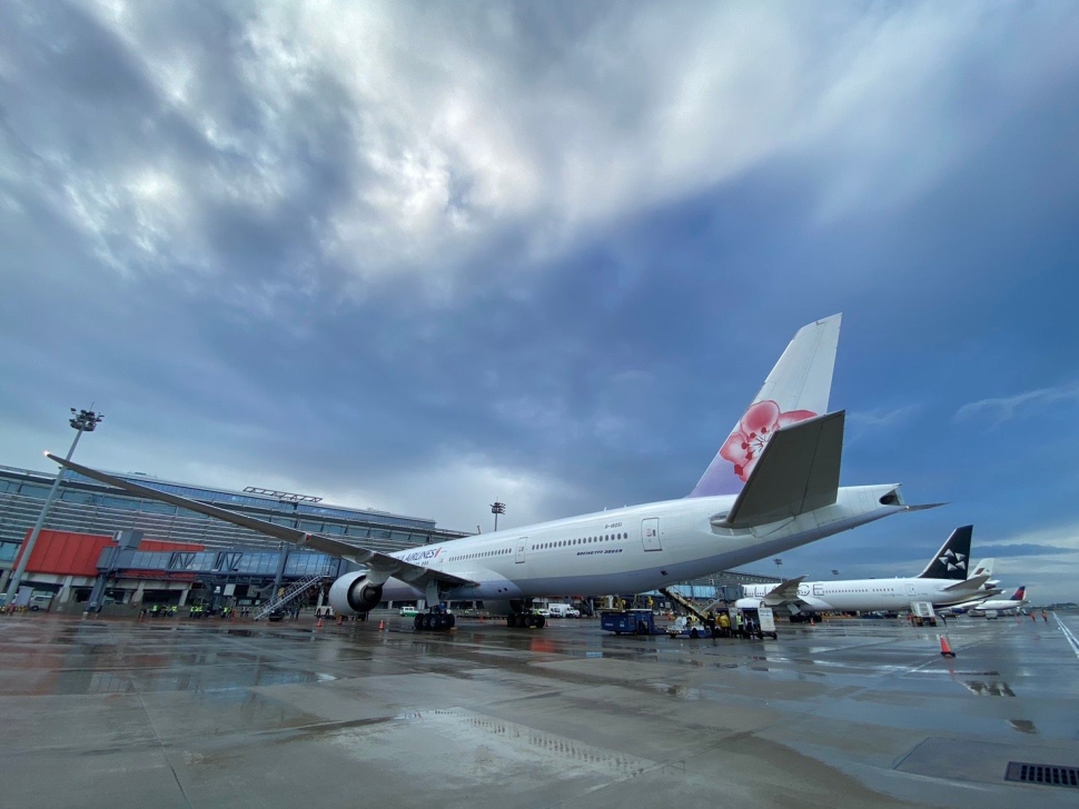 北登機廊廳啟動試營運作業 首日三航班運作順利 傾聽旅客回饋 持續優化精進 為正式啟用做好準備
