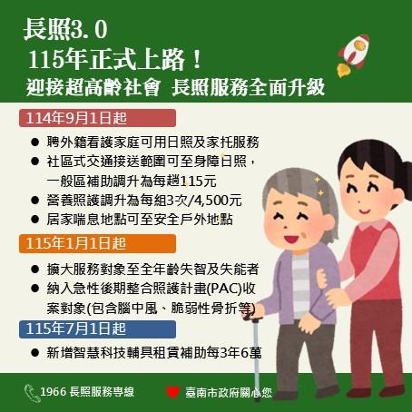 長照3.0提前到位，打造更安心的在地照顧服務