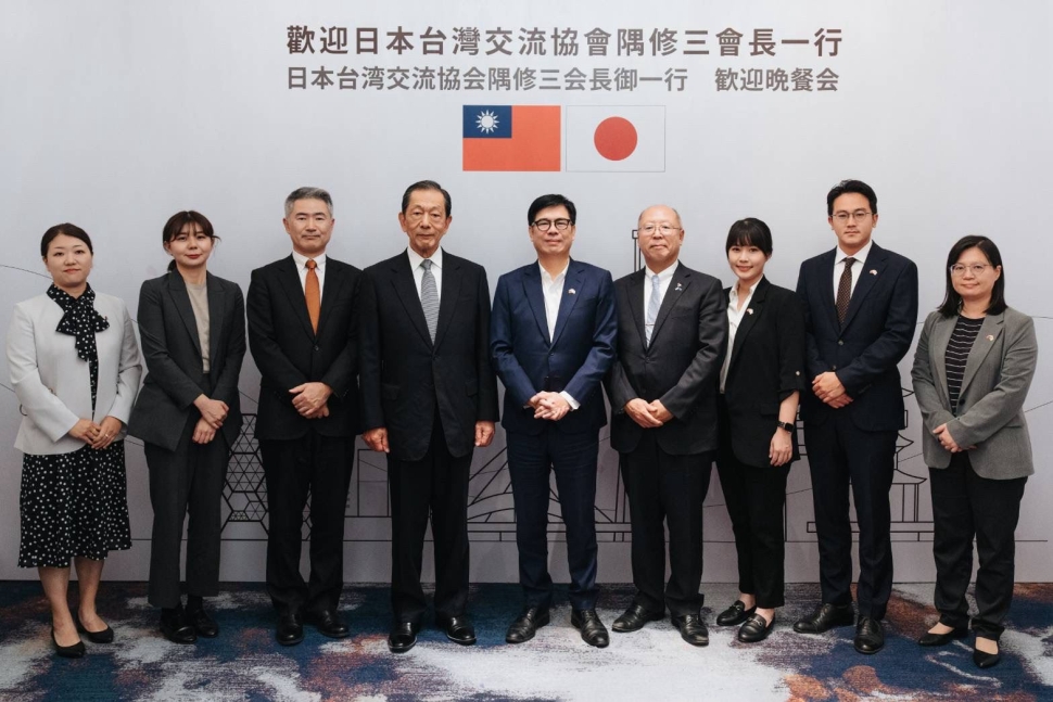 日交會長隅修三首訪高 讚高雄宜居城市 陳其邁：高雄與日本是緊密羈絆真朋友