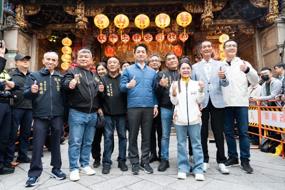 青山王巡察暗訪首日　蔣萬安邀市民感受艋舺魅力