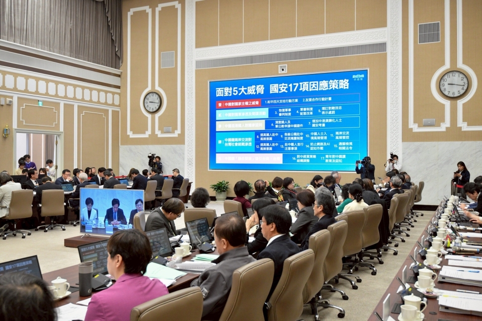 卓揆出席監察院巡察行政院會議 盼行政、監察兩院本於憲政機關職責 共同解決國人問題