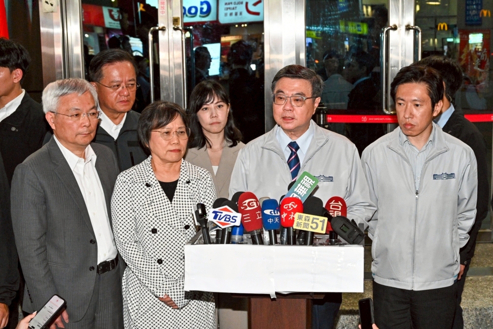 卓揆要求徹夜清查北捷連續攻擊案犯罪動機 給受害者家屬及國人清楚交代