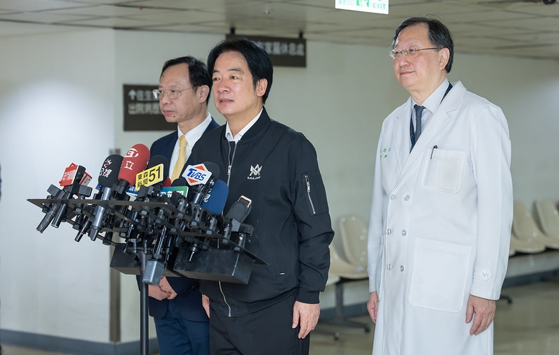 總統探視北市隨機襲擊事件傷者　強調徹查並強化公共場所維安