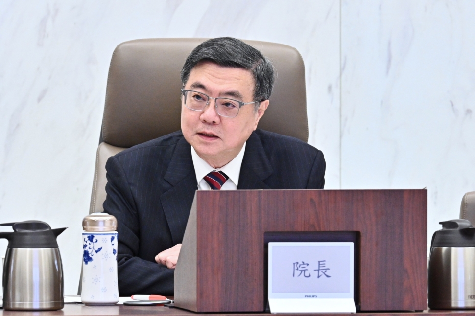 主持中央廉政委員會 卓揆：政府堅守廉能治理 實踐對全民承諾、維護民主價值