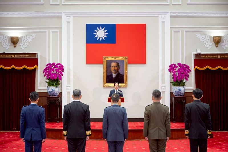 總統主持將官晉任授階典禮　盼強化戰備整備與指揮效能　守護國家安全