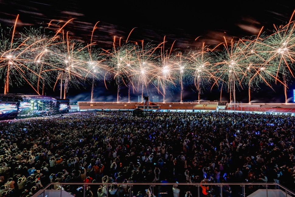 睽違12年雲林跨年晚會 湧入滿場熱情粉絲high跨年