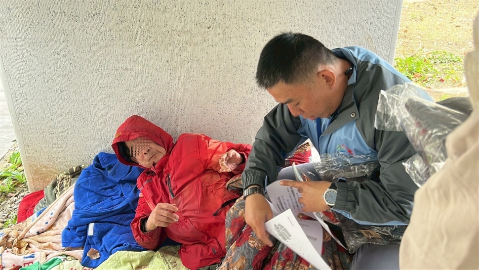 入冬最強冷氣團來襲　中市社會局啟動低溫關懷守護街友