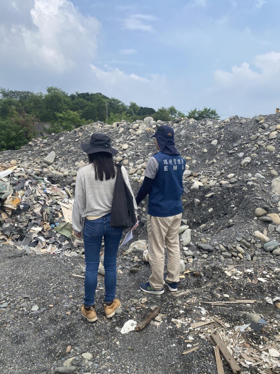 環管署攜手檢警科技執法 瓦解跨縣市非法棄置廢棄物犯罪集團