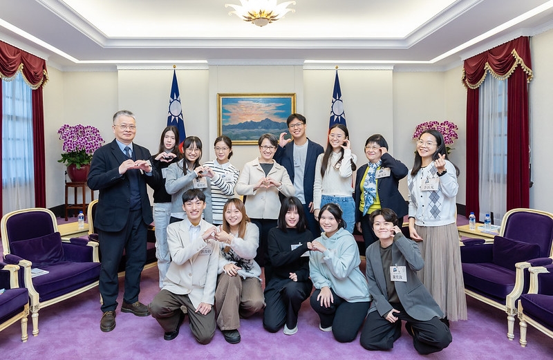 副總統肯定圓夢青年赴美交流展現文化自信　強化臺灣與世界連結