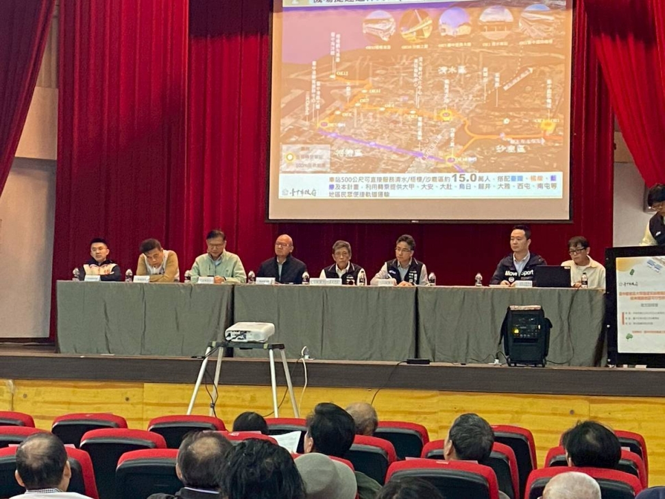 機捷橘線延伸海線說明會登場 傾聽民意精進規劃