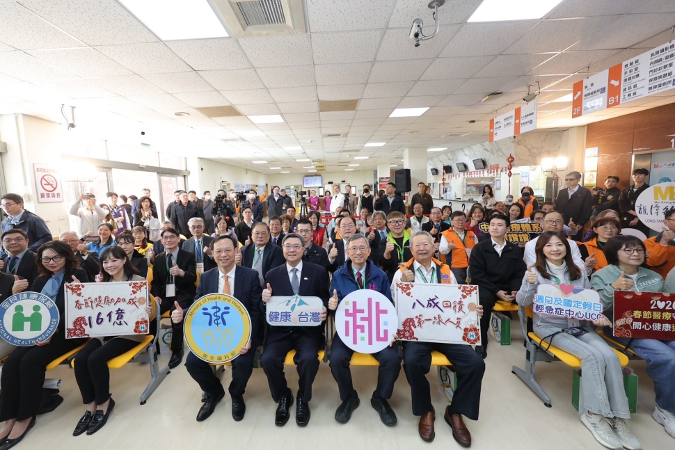 訪視大園敏盛醫院落實假日輕急症中心計畫情形 卓揆：有序提供醫療服務保障國人健康照護
