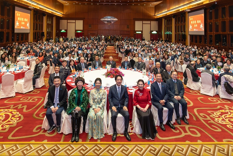 總統出席內湖科技園區歲末聯歡晚會　強調將善用經濟成果改善投資環境、照顧人民