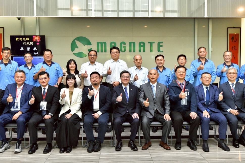 卓揆與航太產業座談 肯定高科技精密產品製造實力 推升我國競逐太空領域