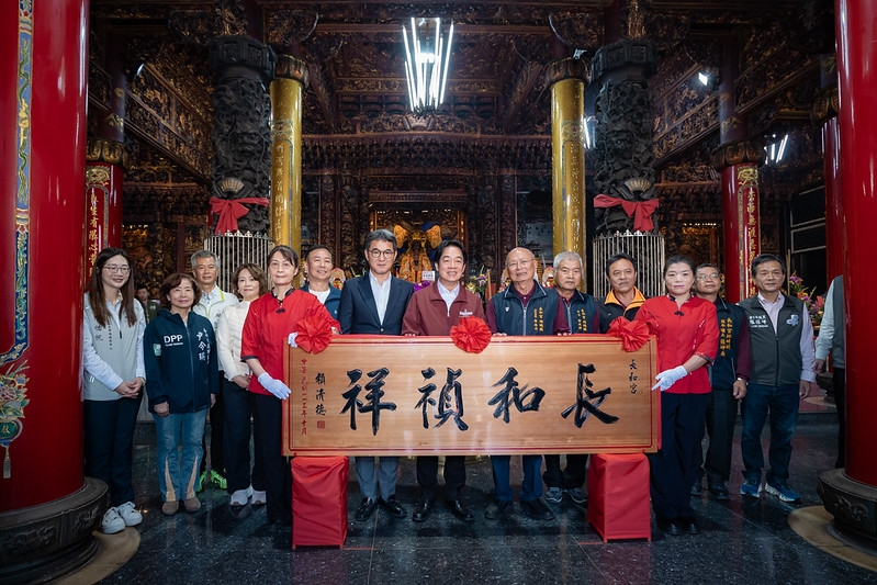 總統大年初二走訪雲林、南投廟宇　強調持續推動經濟發展、提高國防力量及照顧人民生活