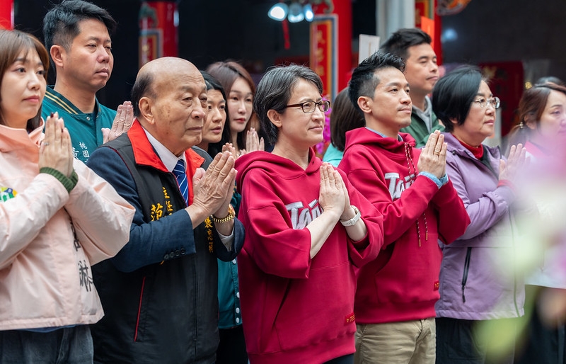 副總統年初二至新北、桃園、宜蘭等地廟宇祈福　盼國家太平興盛　百姓安居樂業