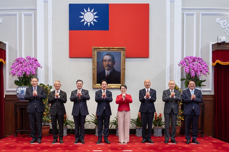 總統與五院院長新春茶敘　盼化分歧為團結、為國家邁出合作第一步