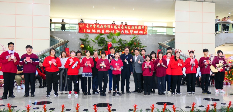 中市府新春開工團拜 鄭副市長期勉市府團隊再創佳績